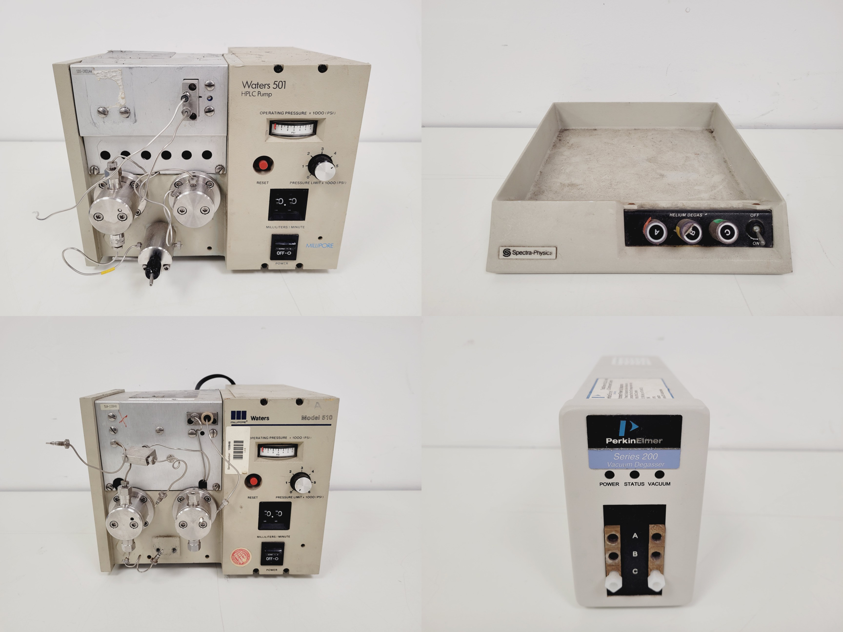 Image of Job Lot of Mixed Benchtop Lab Equipment - HP, Waters, Shimadzu, MSE, Varian 