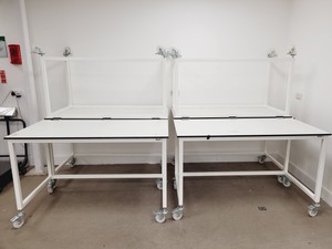Thumbnail image of 6 x White Trespa Laboratory Benching Worktops