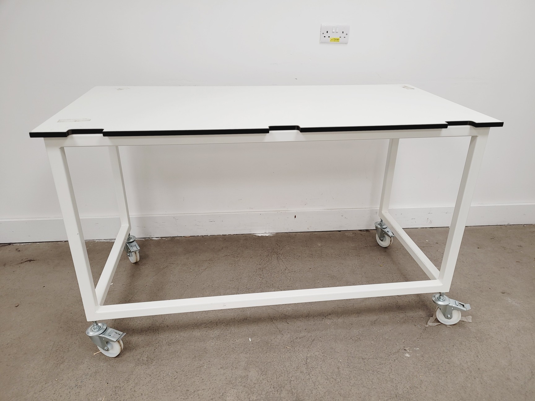 Image of 6 x White Trespa Laboratory Benching Worktops