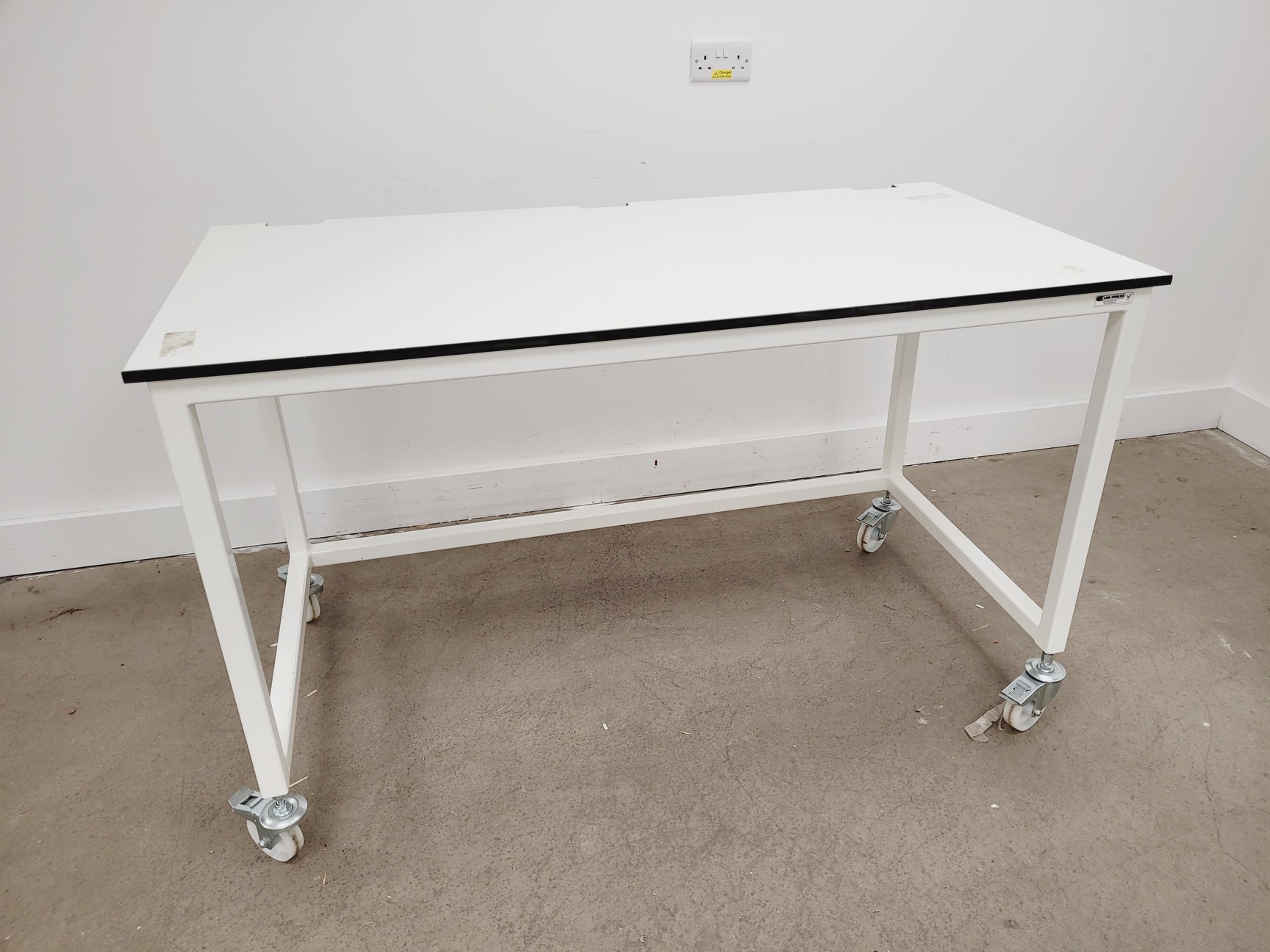 Image of 6 x White Trespa Laboratory Benching Worktops