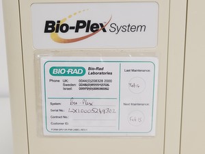 Thumbnail image of BioRad Bio-Plex Multiplex Luminex System