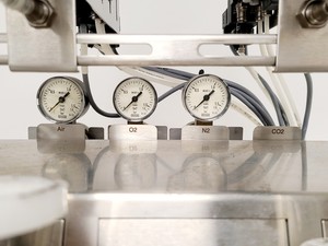 Thumbnail image of Infors HT Multifors Benchtop Bioreactor Fermentation System S/R