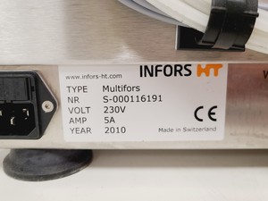 Thumbnail image of Infors HT Multifors Benchtop Bioreactor Fermentation System S/R