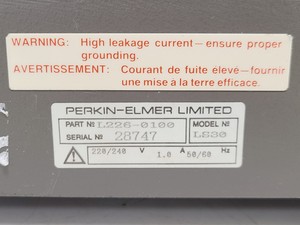 Thumbnail image of Perkin Elmer Luminescence Spectrometer LS30