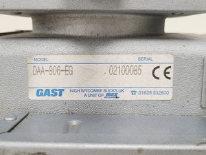 Thumbnail image of Gast DAA-806/P125-EG Vacuum Pump