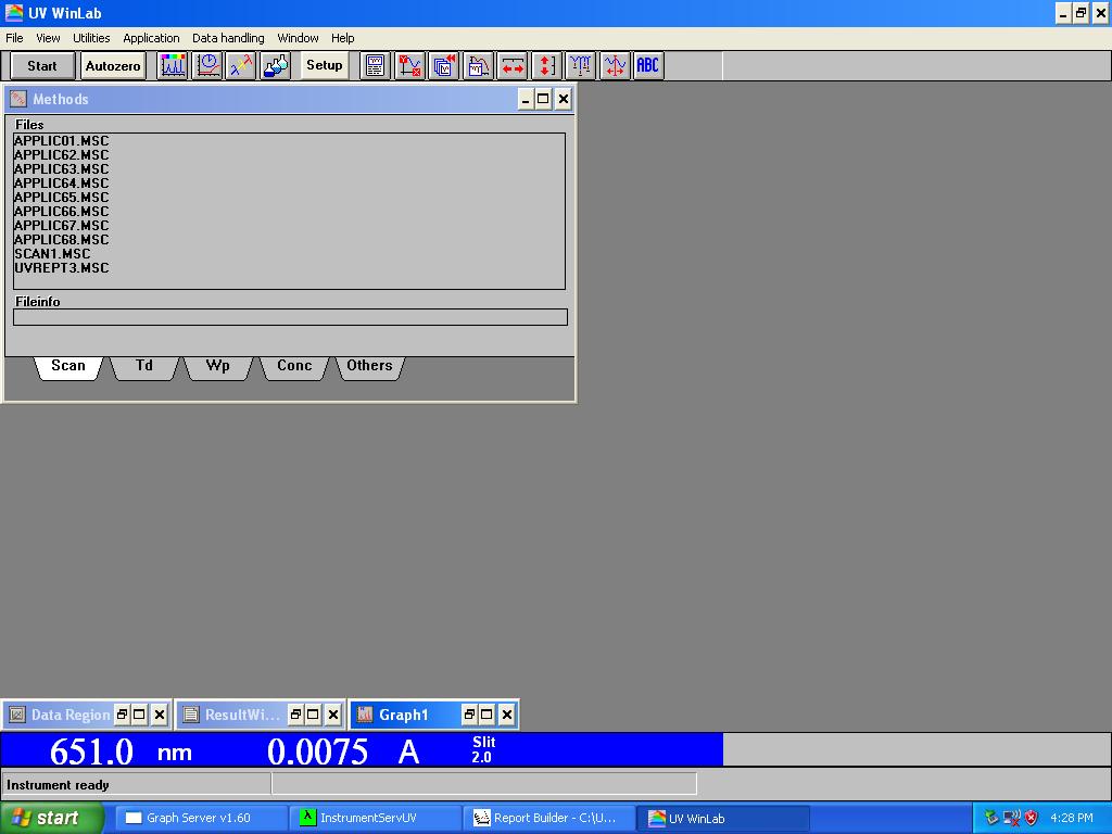 Image of Perkin Elmer Lambda 35 UV/VIS Spectrometer System w/ PC & Software Lab