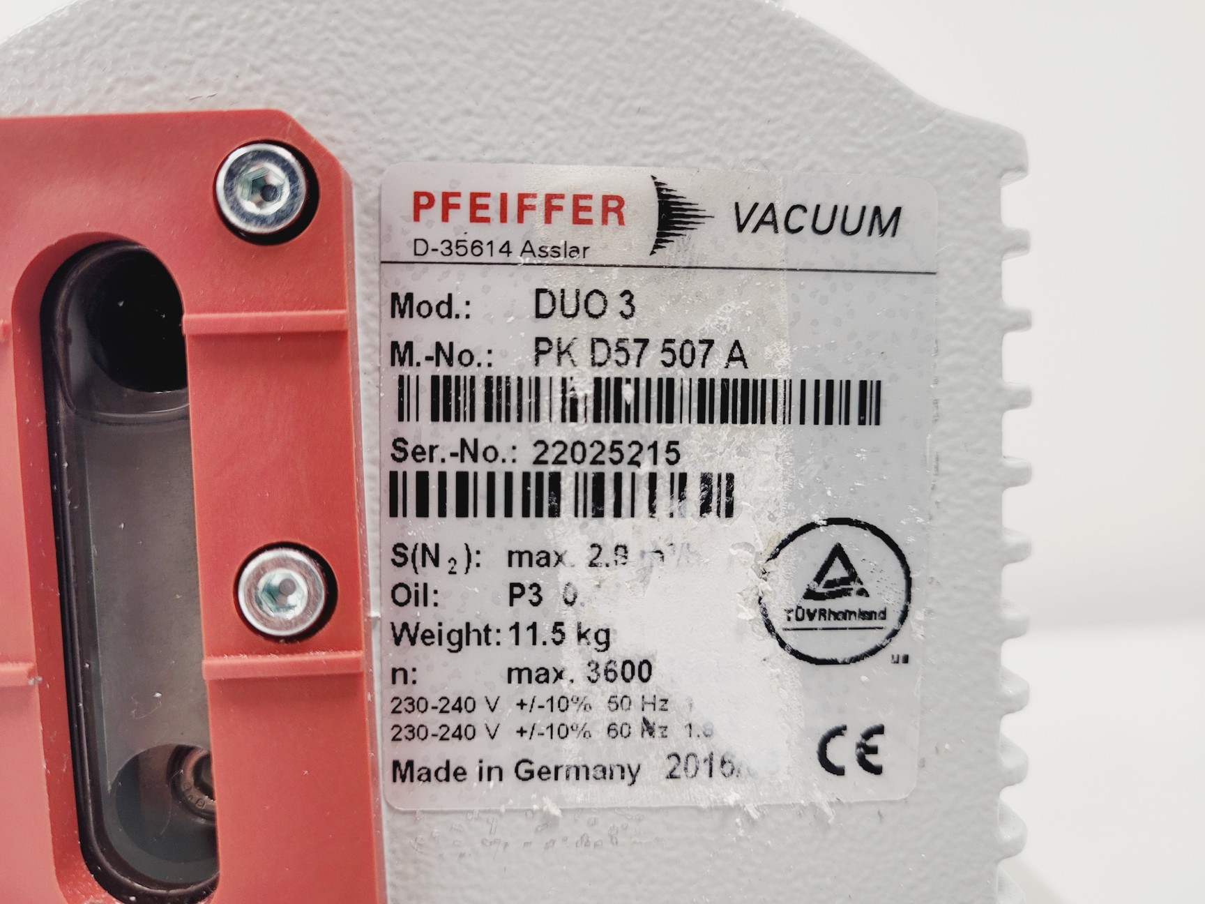 Image of Pfeiffer Vacuum Pump Duo Line – Duo 3
