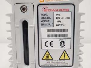 Thumbnail image of Edwards RV3 Rotary Vacuum Pump 