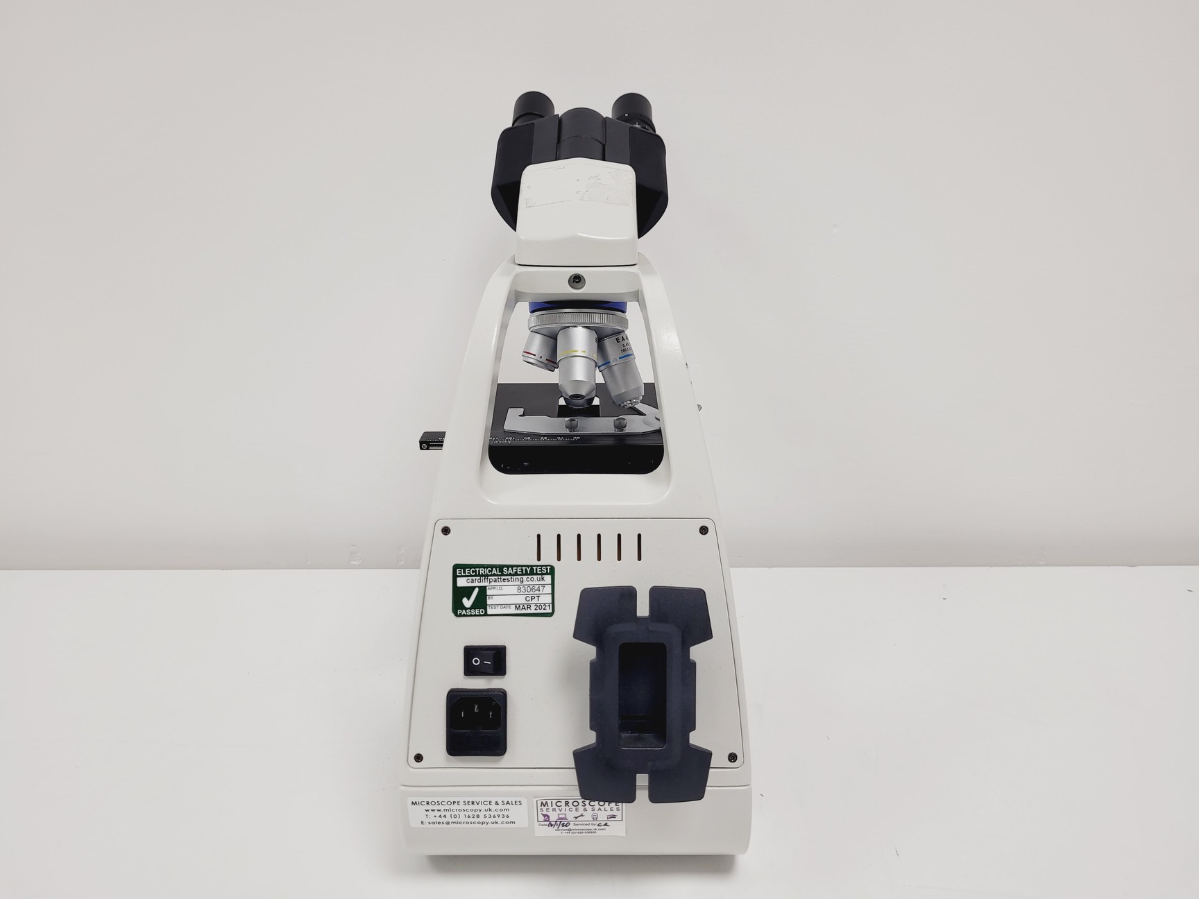 Image of Fisher 11350104 Scientific Compound Microscope w/ 4x Objectives