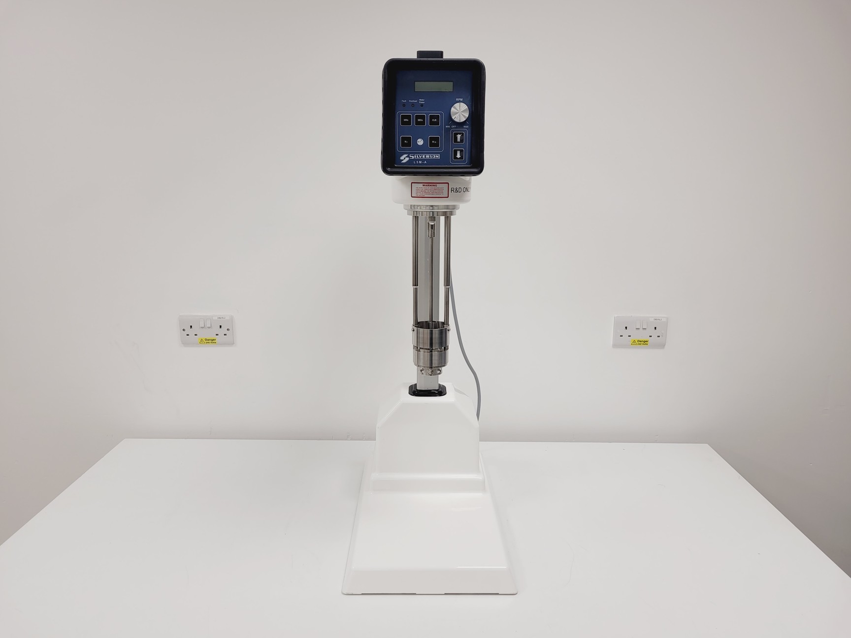 Image of Silverson LM5 High Shear Homogeniser Lab Mixer w/ Fittings