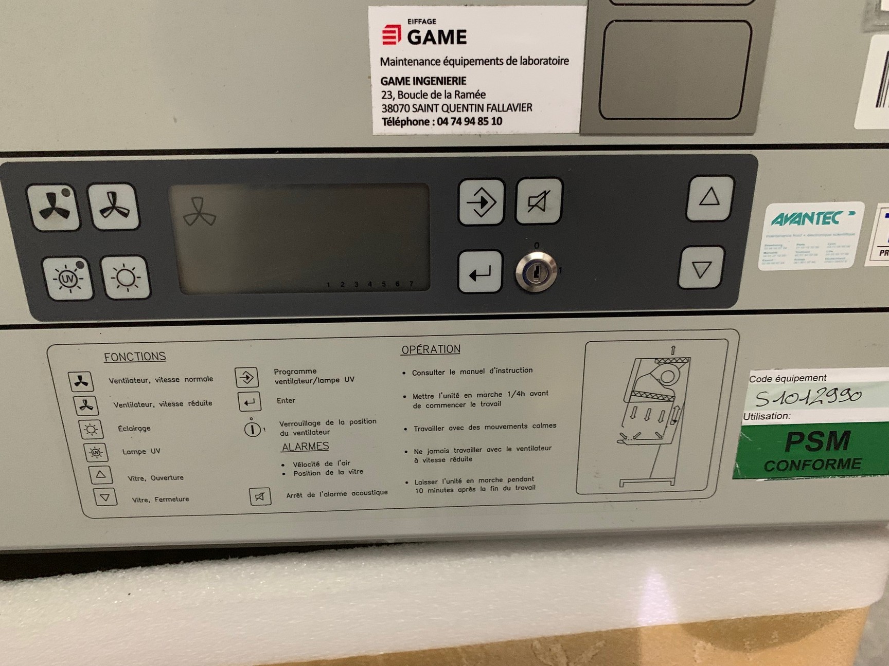 Image of Holten LaminAir Class 2 Biosafety Cabinet Lab