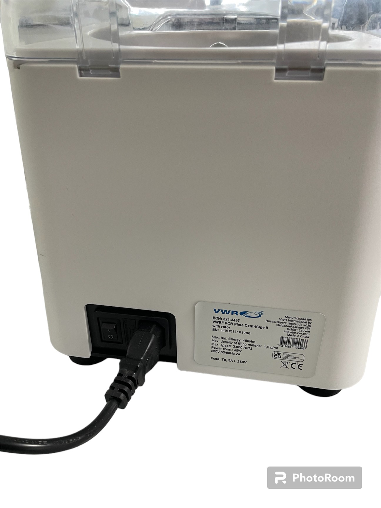 Image of VWR PCR Plate Centrifuge II Lab
