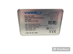 Thumbnail image of VWR PCR Plate Centrifuge II Lab