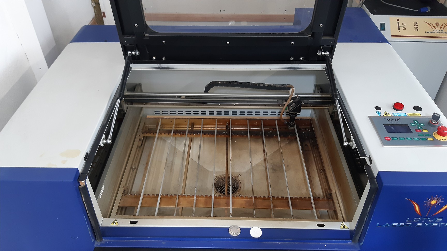 Image of Lotus Blu70 30W Laser Engraving & Cutting Sealed Metal RF CO2 System (2018)