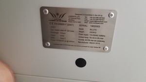 Thumbnail image of Lotus Blu70 30W Laser Engraving & Cutting Sealed Metal RF CO2 System (2018)