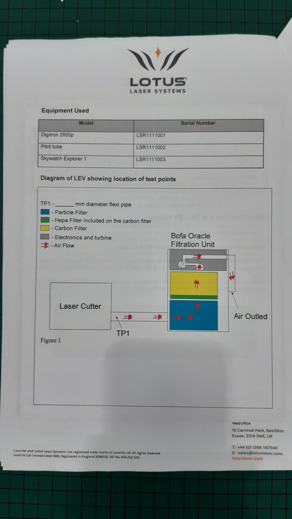 Image of Lotus Blu70 30W Laser Engraving & Cutting Sealed Metal RF CO2 System (2018)