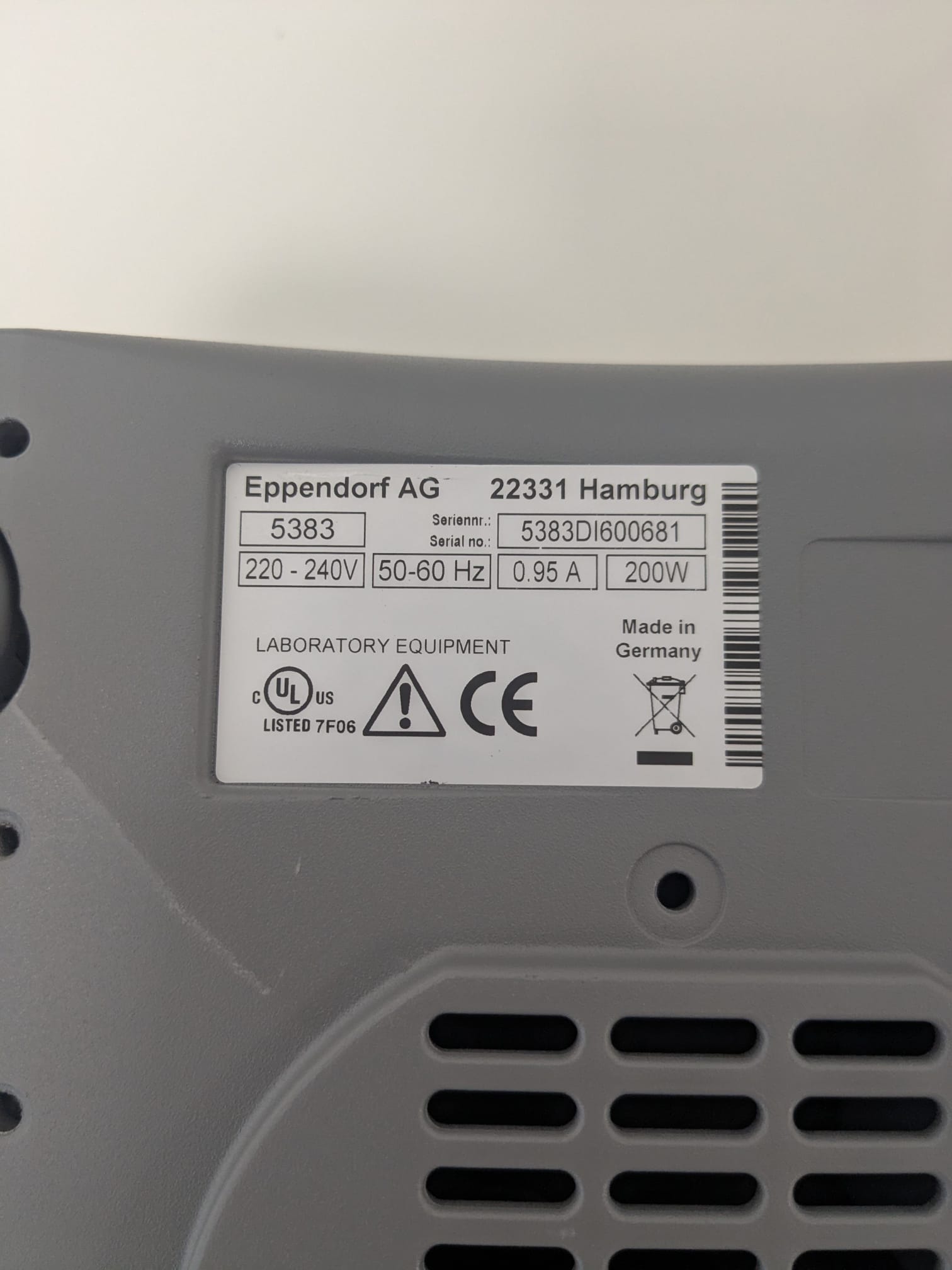 Image of Eppendorf ThermoStat C with Heating Block Attachments Lab