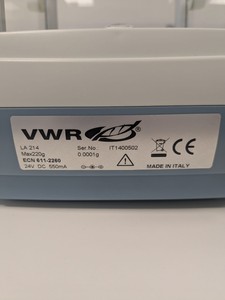 Thumbnail image of VWR LA 214 Laboratory Balance 