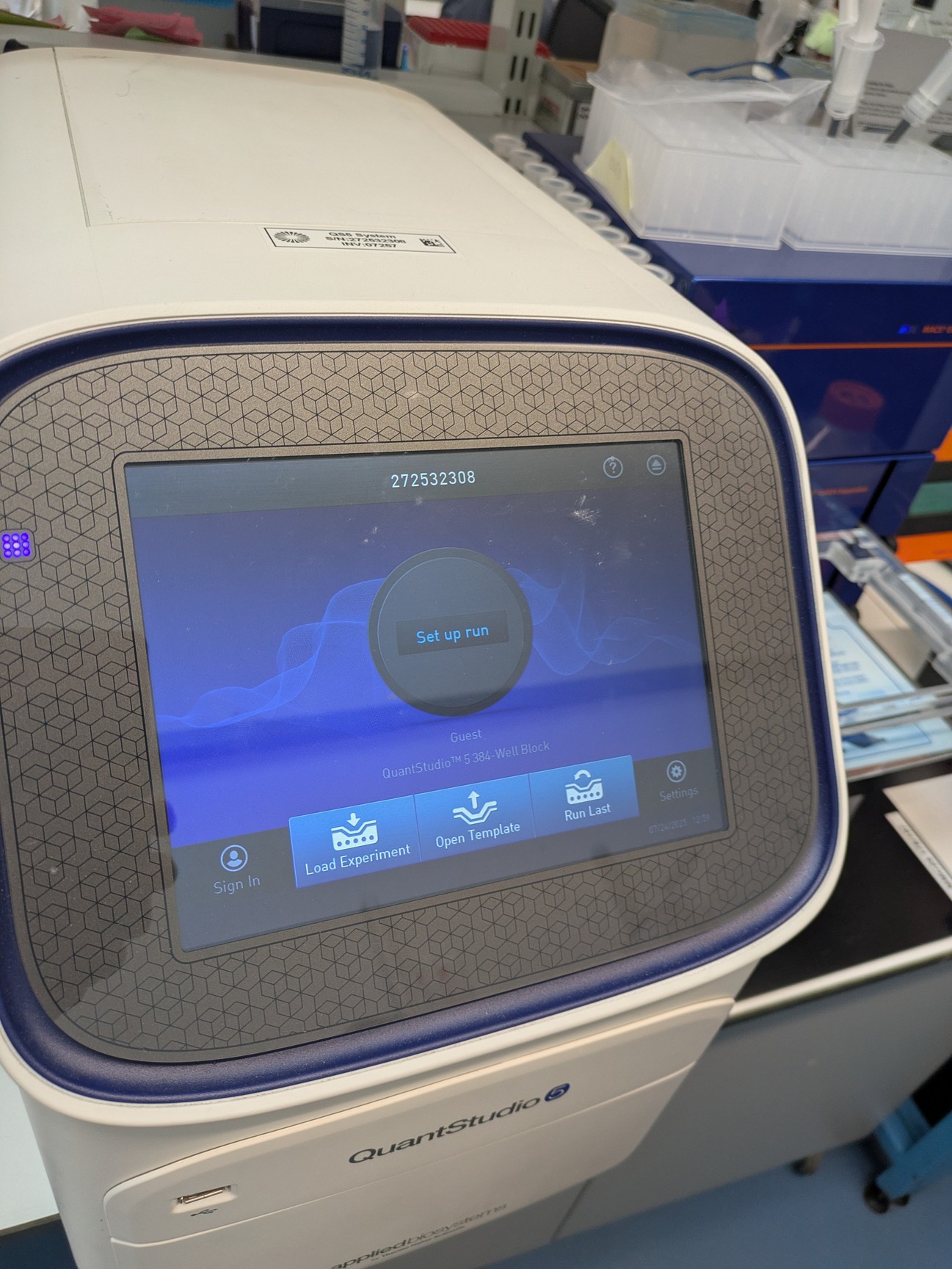 Image of Applied Biosystems Quantstudio 5 Real-Time PCR System Lab