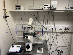 Image of Zeiss Axiovert 200M Inverted Microscope with Heating & CO₂ Control System