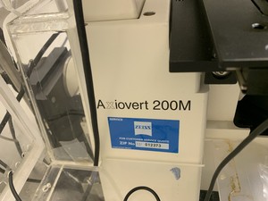Thumbnail image of Zeiss Axiovert 200M Inverted Microscope with Heating & CO₂ Control System