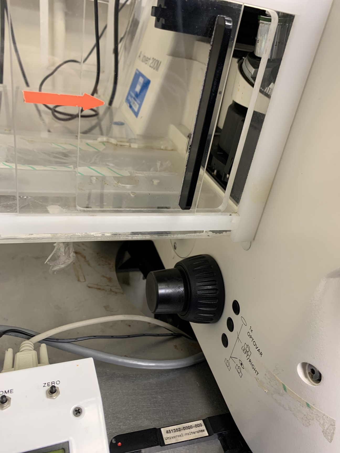 Image of Zeiss Axiovert 200M Inverted Microscope with Heating & CO₂ Control System
