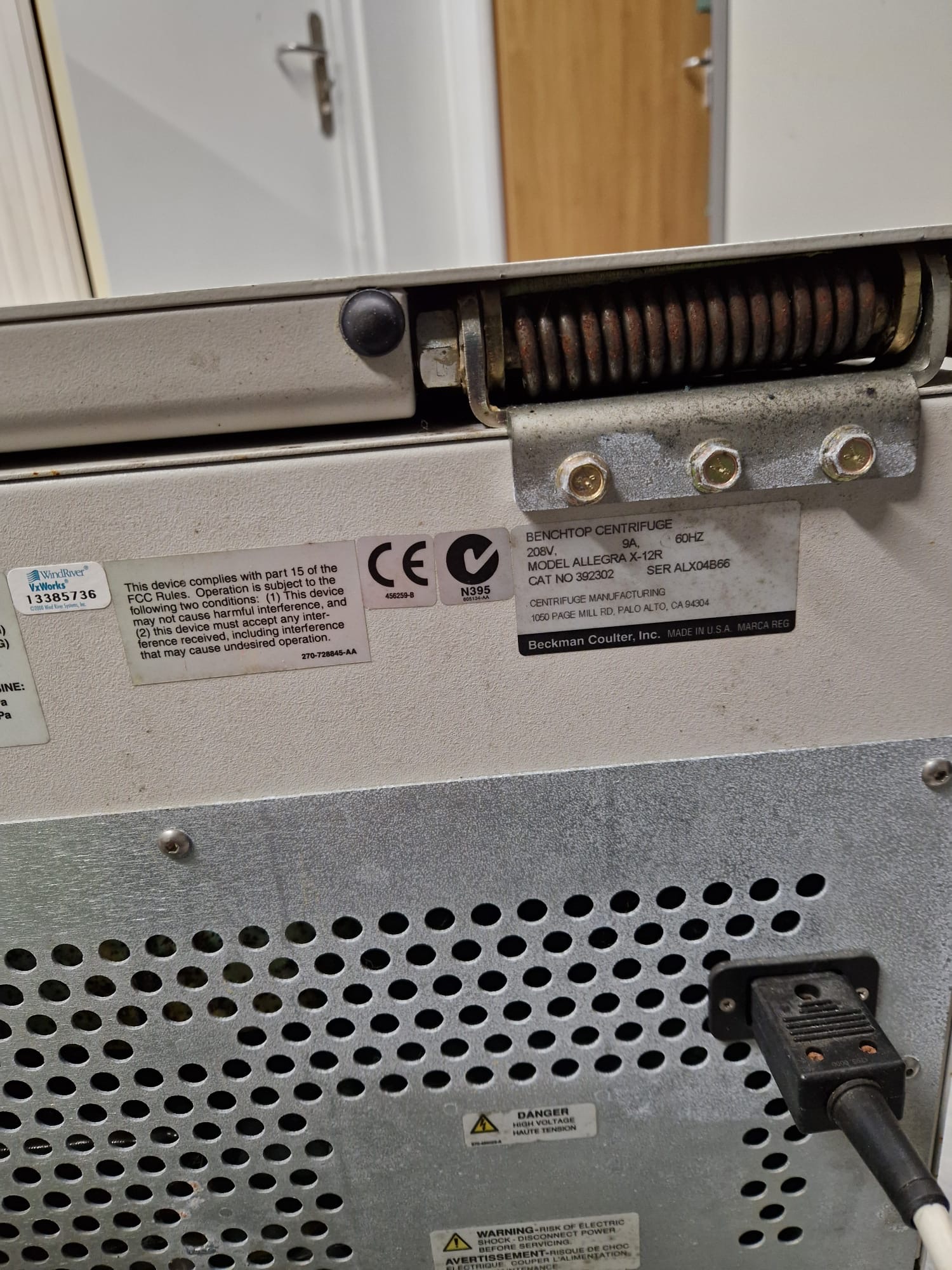 Image of Beckman Coulter Allegra X-12R Centrifuge w/ SX4750A Rotor Lab