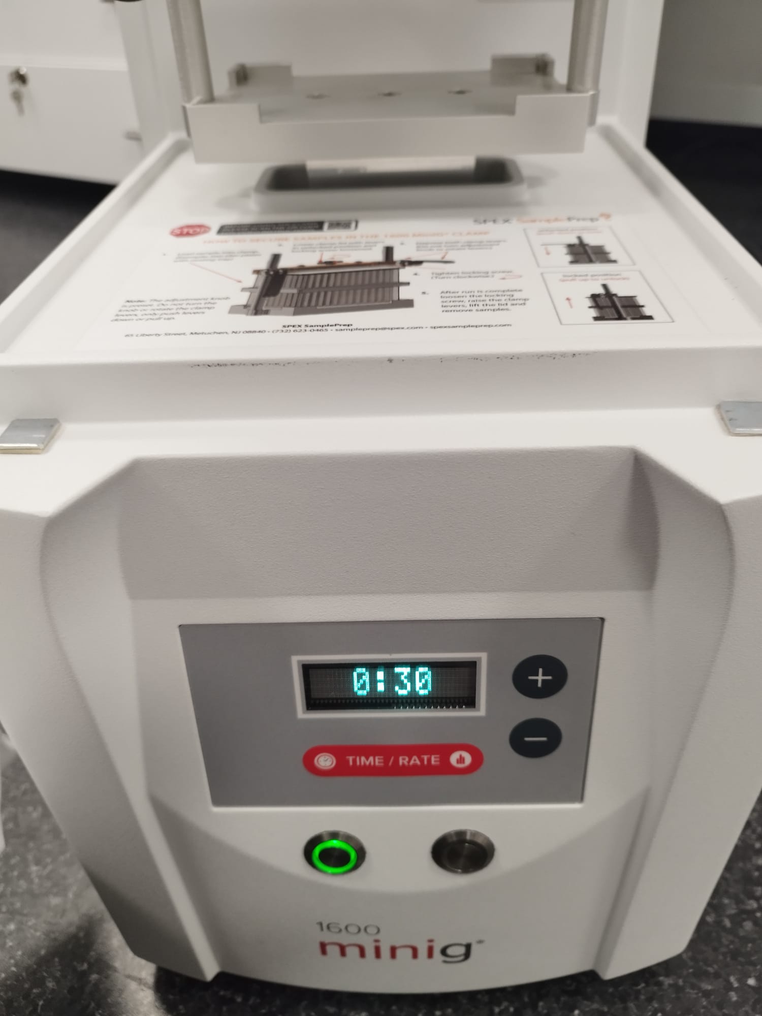 Image of SPEX SamplePrep 1600 MiniG Homogeniser Lab