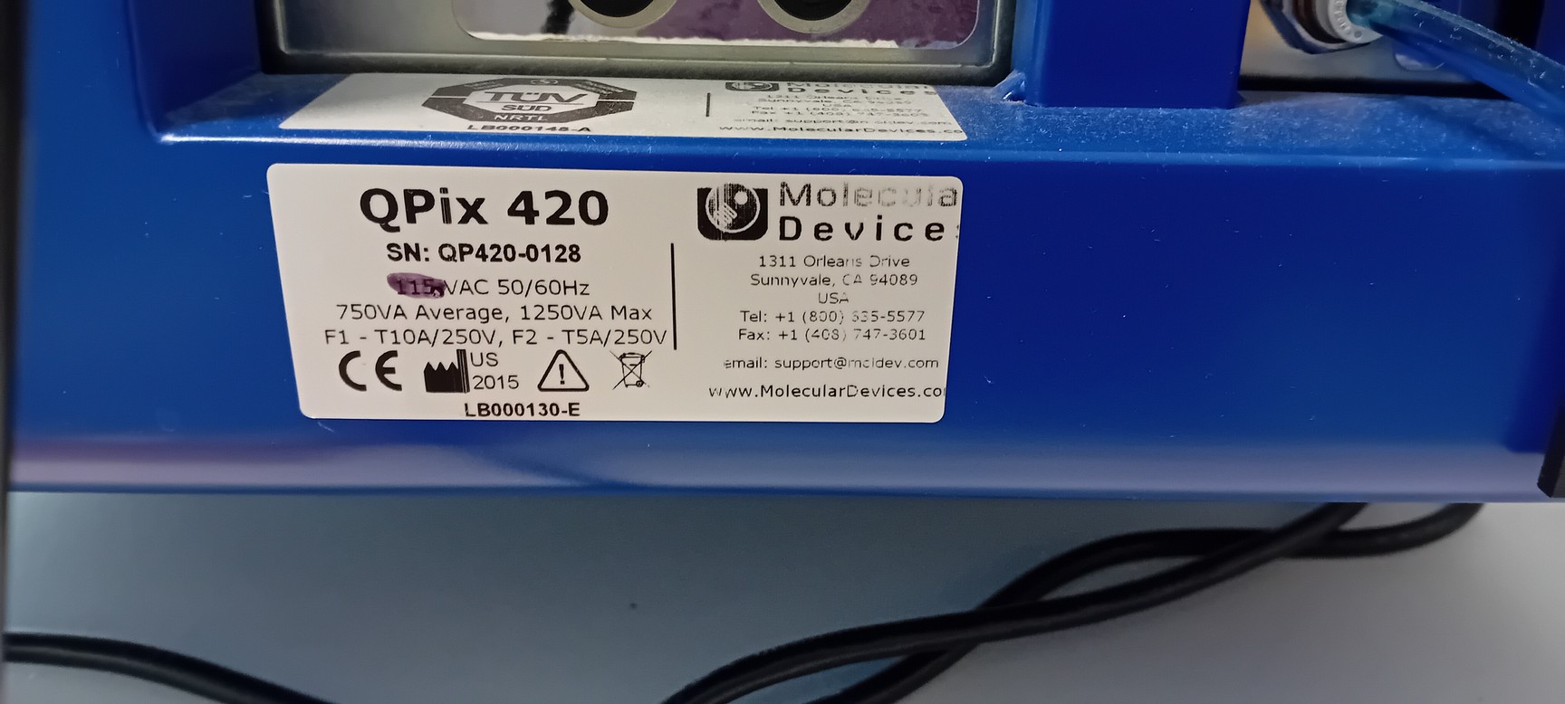 Image of Molecular Devices QPix 420 Automated Microbial Colony Picker System Lab