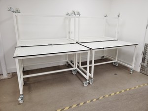 Thumbnail image of Job Lot 6 x White Trespa Laboratory Benchtop Tables