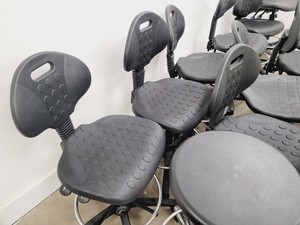 Thumbnail image of Job lot of 14 x Black Lab Stools/Chairs