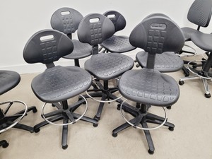 Thumbnail image of Job lot of 14 x Black Lab Stools/Chairs