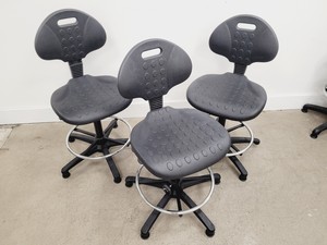 Thumbnail image of Job lot of 14 x Black Lab Stools/Chairs