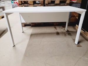 Thumbnail image of White Lab Office Workstation Desk
