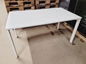 Thumbnail image of White Lab Office Workstation Desk