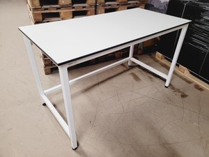 Thumbnail image of 2 x Tableform White Trespa Laboratory Benches/Desks