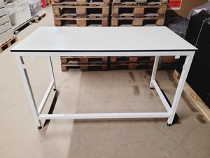 Thumbnail image of 2 x Tableform White Trespa Laboratory Benches/Desks