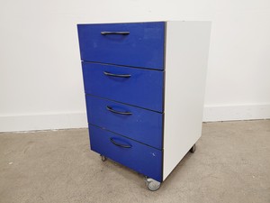 Thumbnail image of 2 x Blue/White Sets of Drawers