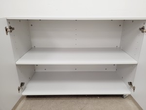 Thumbnail image of Set of 4 Grey Laboratory Cupboards & Drawers