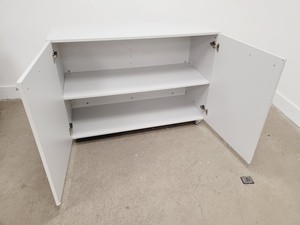 Thumbnail image of Set of 4 Grey Laboratory Cupboards & Drawers