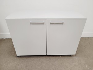 Thumbnail image of Set of 4 Grey Laboratory Cupboards & Drawers