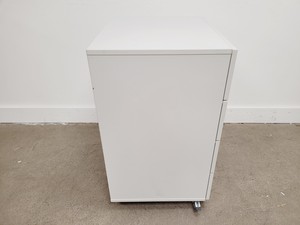 Thumbnail image of Set of 4 Grey Laboratory Cupboards & Drawers