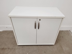 Thumbnail image of 2 x White Laboratory Cupboards/Storage