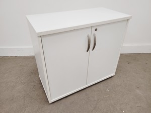 Thumbnail image of 2 x White Laboratory Cupboards/Storage
