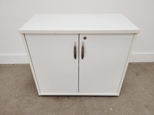 Thumbnail image of 2 x White Laboratory Cupboards/Storage
