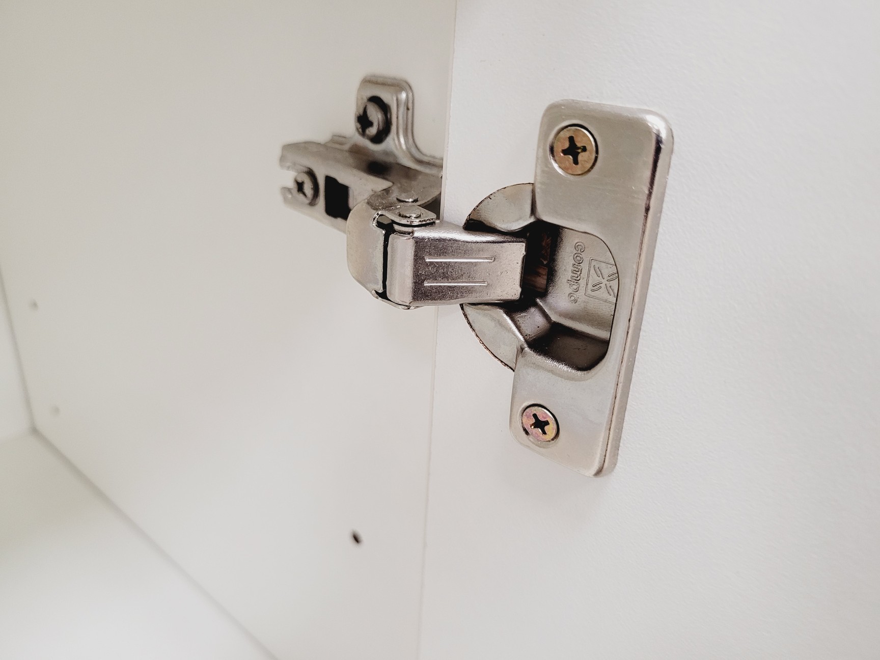 Image of 2 x White Laboratory Cupboards/Storage