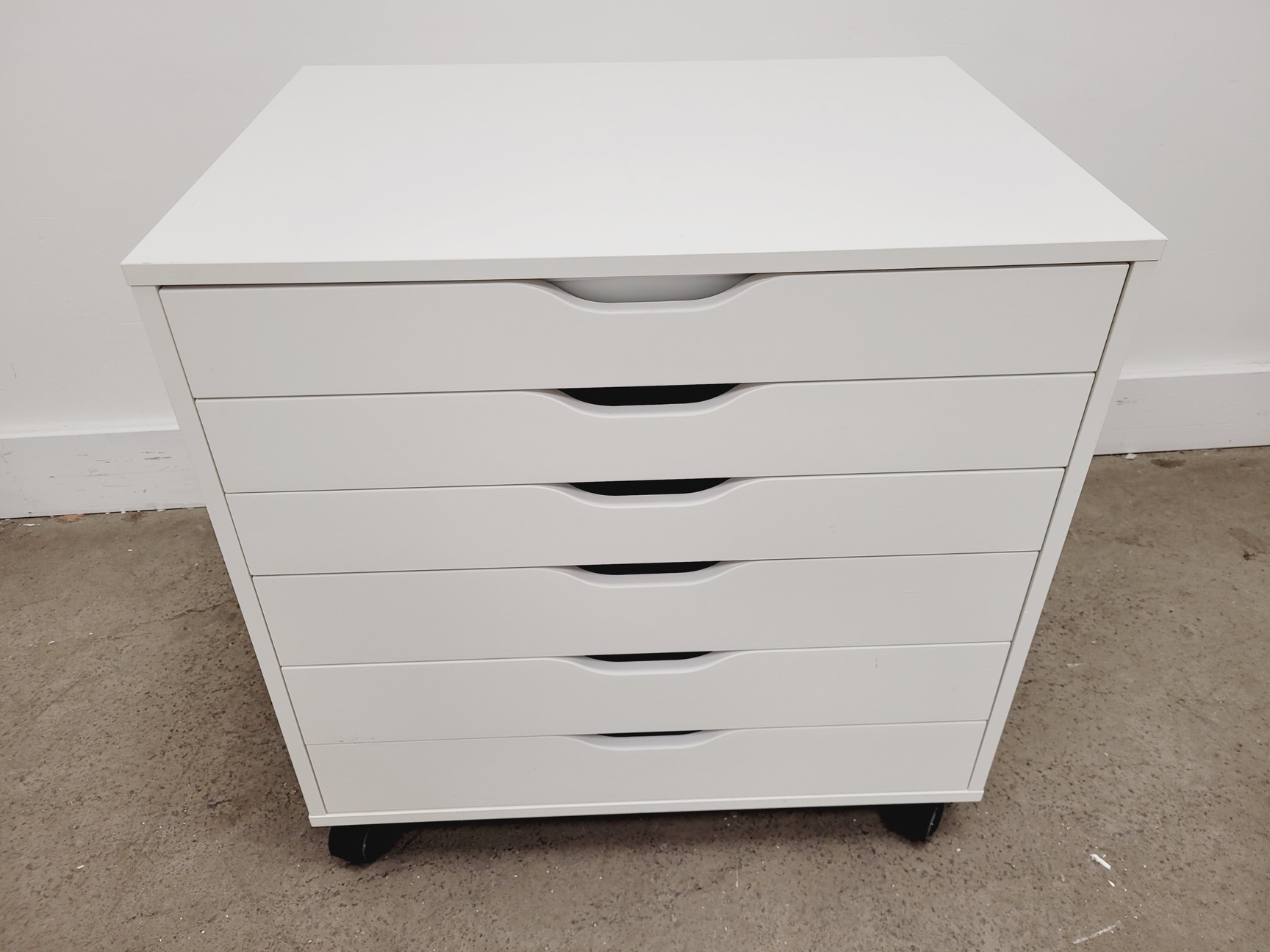 Image of Set of 4 x White Laboratory Storage Drawers