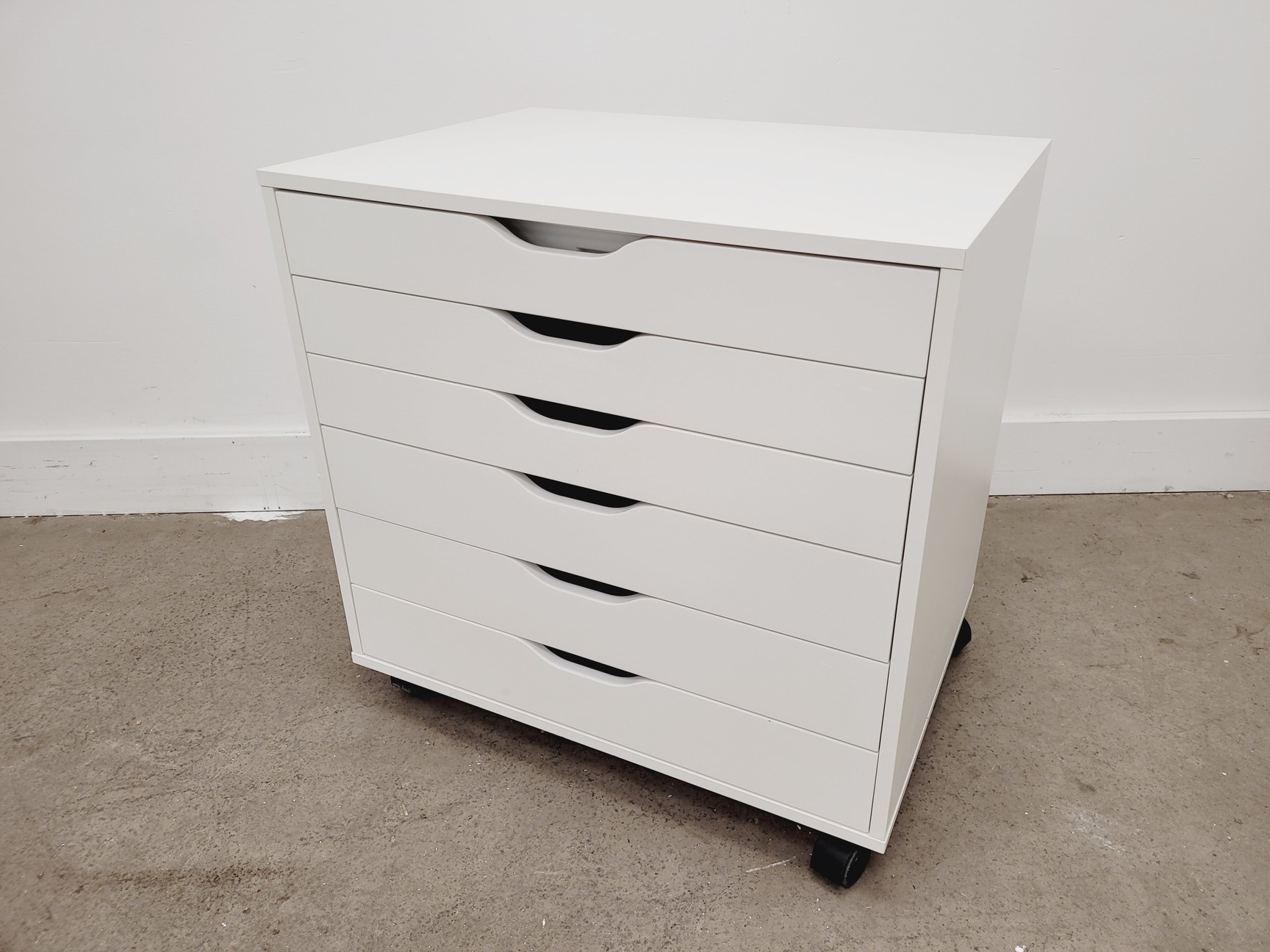 Image of Set of 4 x White Laboratory Storage Drawers