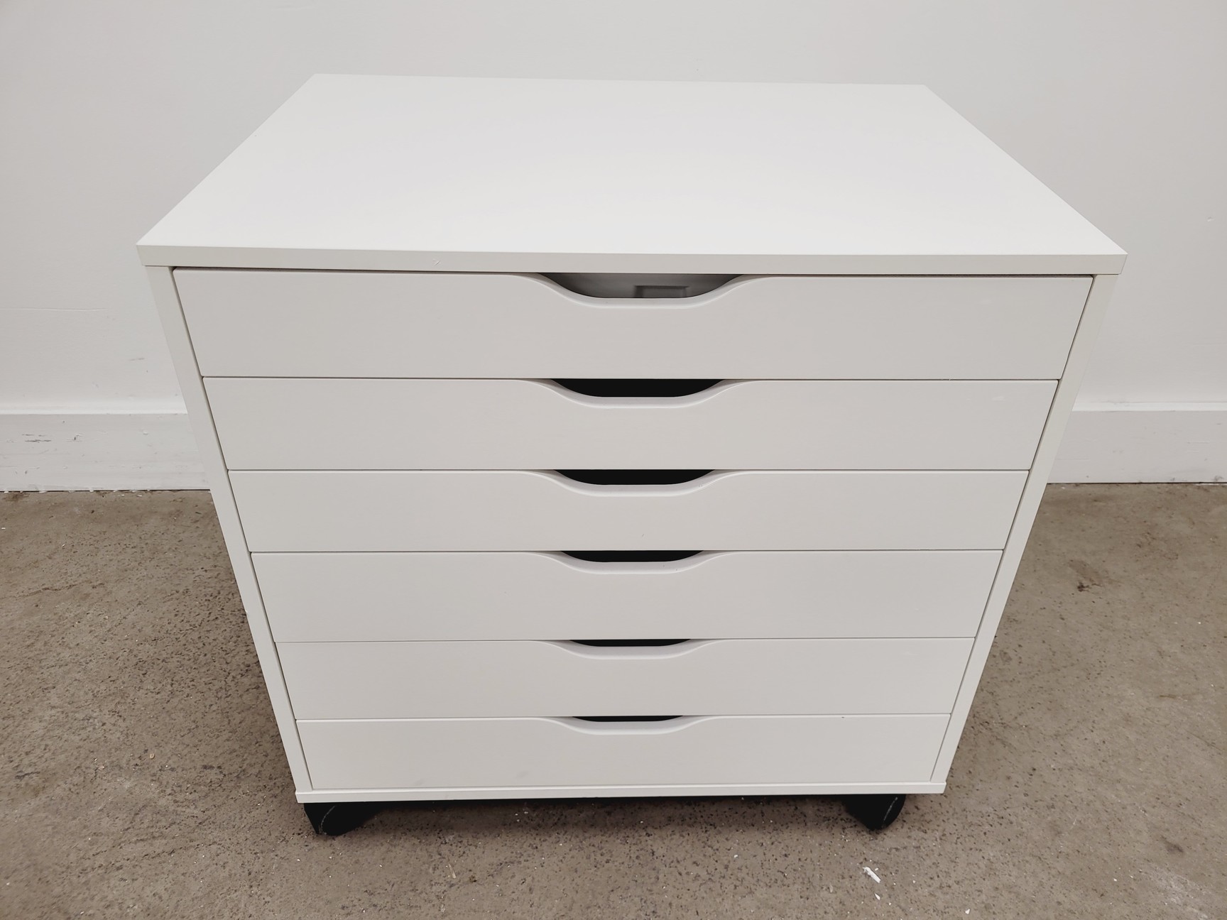 Image of Set of 4 x White Laboratory Storage Drawers