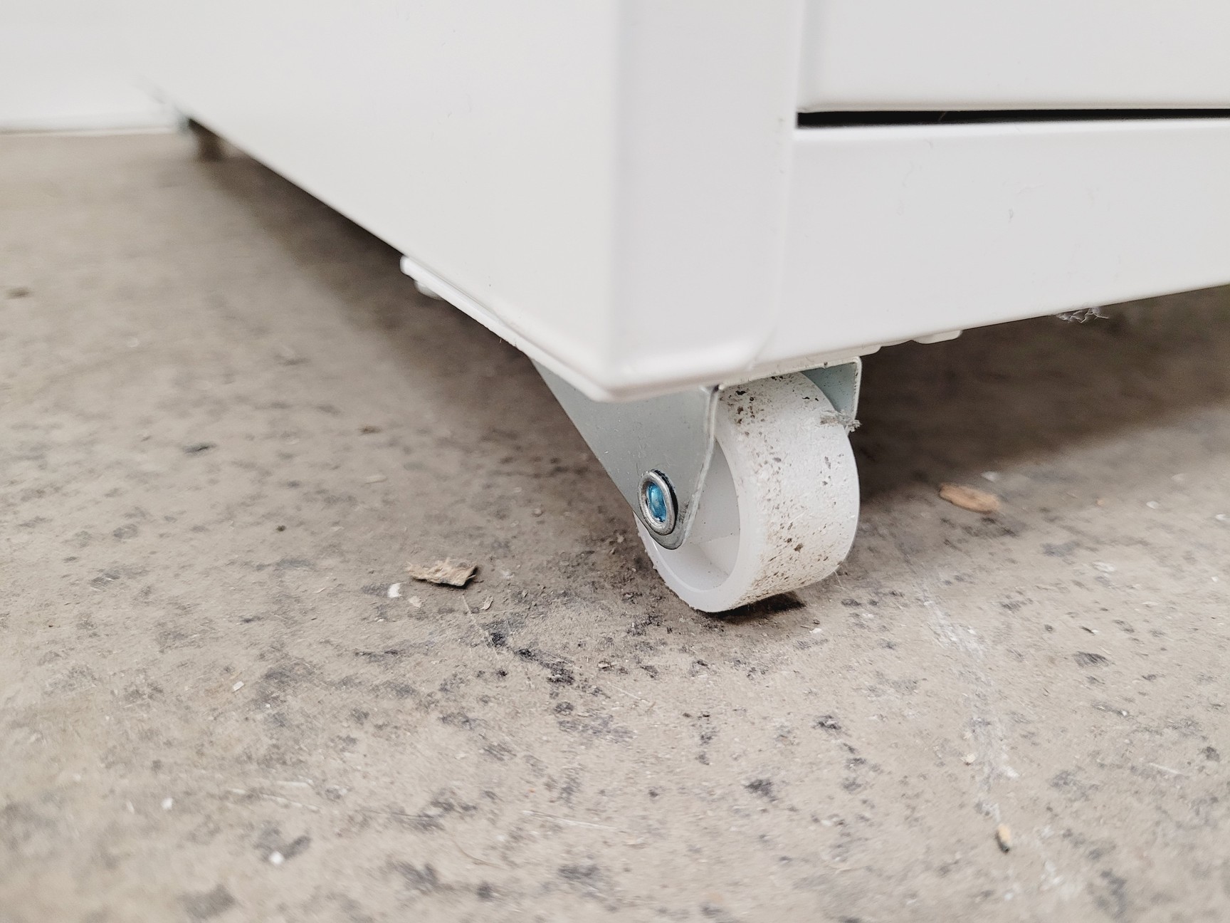 Image of 2 x White Metal Drawers